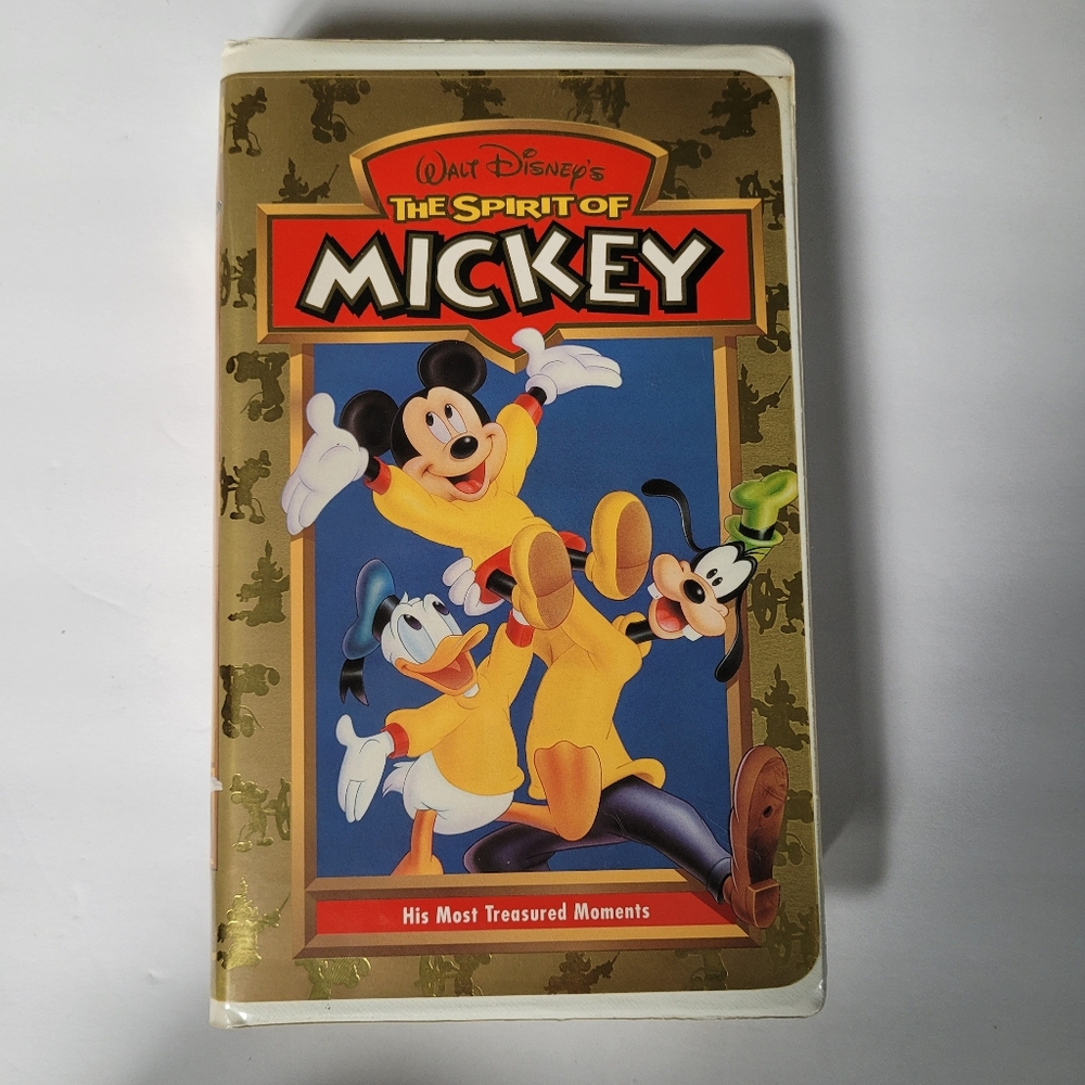The Spirit of Mickey VHS Tape His Most Treasured Moments